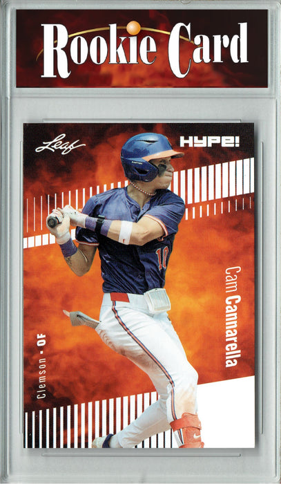 Certified Mint+ Cam Cannarella 2024 Leaf HYPE! #158 Only 5000 Made Rookie Card Clemson