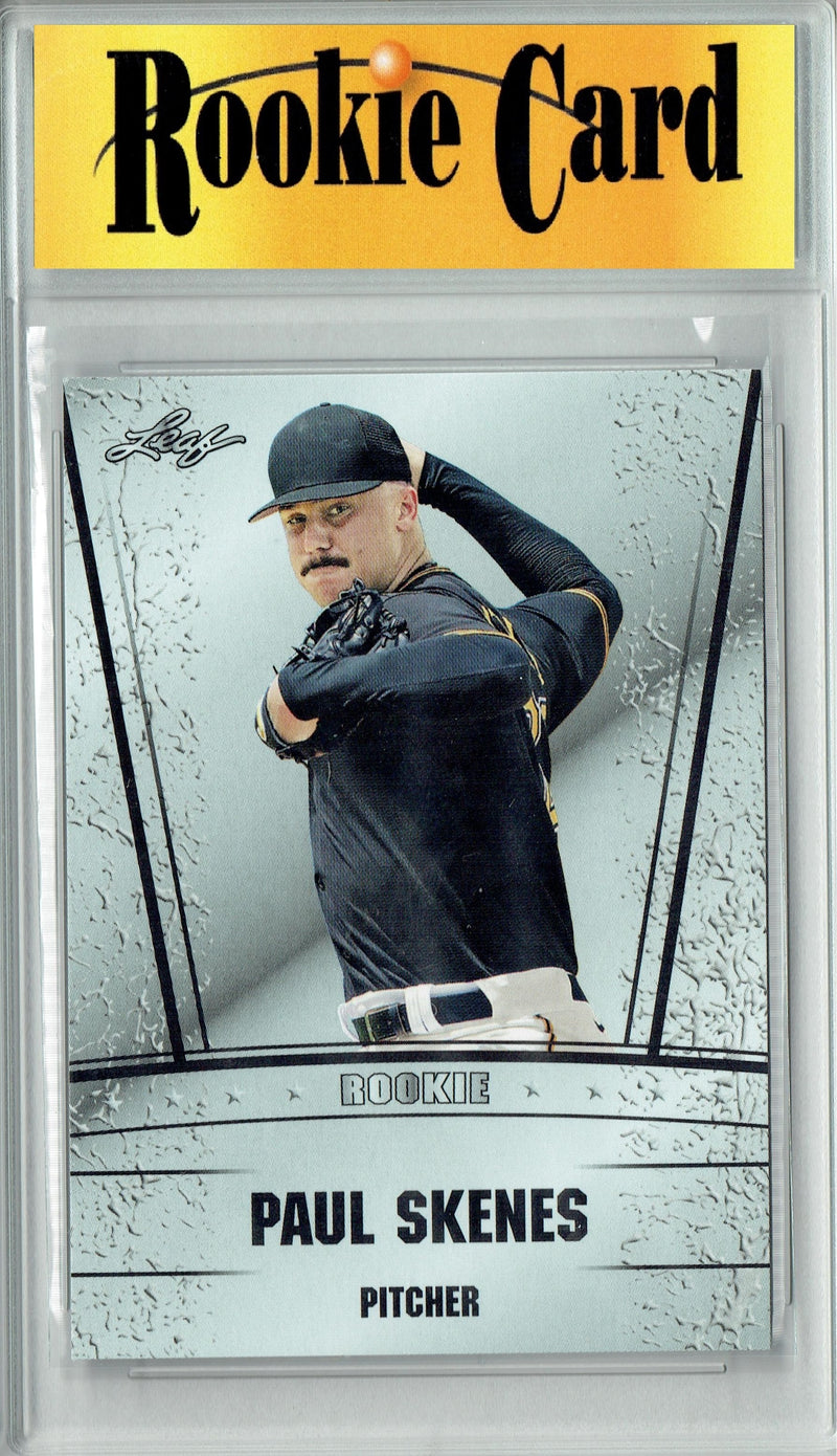 Certified Mint+ Paul Skenes 2023 Leaf Draft #RS-68 #1 Overall Pick Rookie Card Pittsburgh Pirates