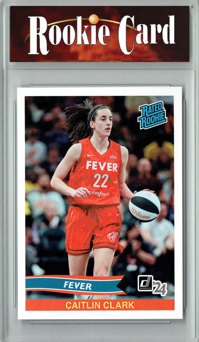 Certified Mint+ Caitlin Clark 2024 Panini Instant #RRR-1 Retro Rated Rookie Rookie Card Indiana Fever