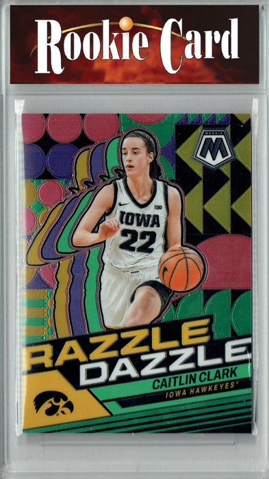 Certified Mint+ Caitlin Clark 2024 Panini America #RD1 Razzle Dazzle SP Rookie Card Indiana Fever