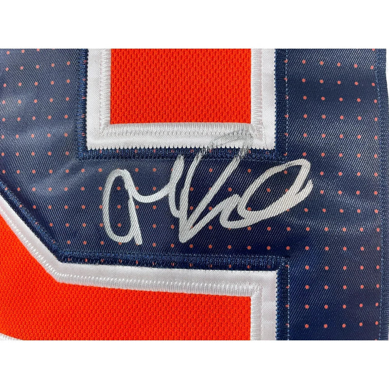 Connor McDavid Autographed Edmonton Oilers Jersey JSA Loa Signed Orange Conor