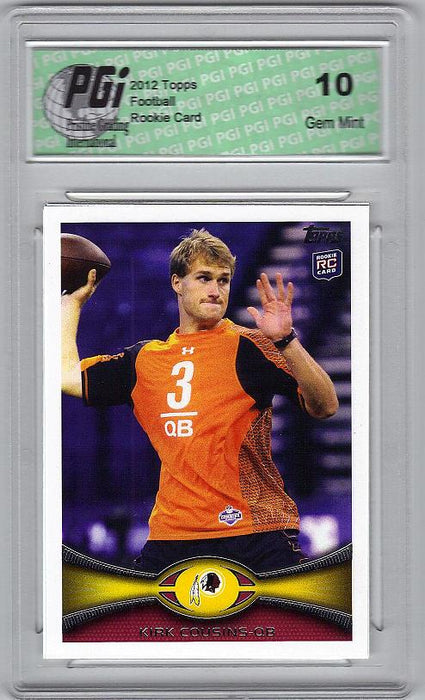 Kirk Cousins 2012 Topps Football #326 Rookie Card PGI 10