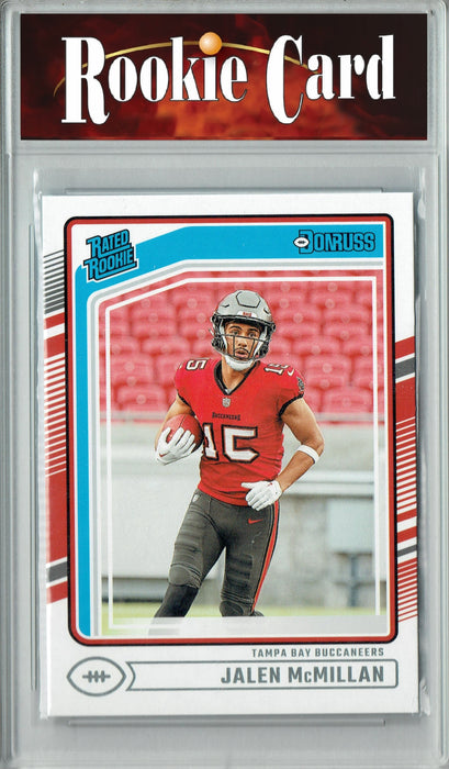 Certified Mint+ Jalen McMIllan 2024 Donruss #388 Football Rookie Card Tampa Bay Buccaneers