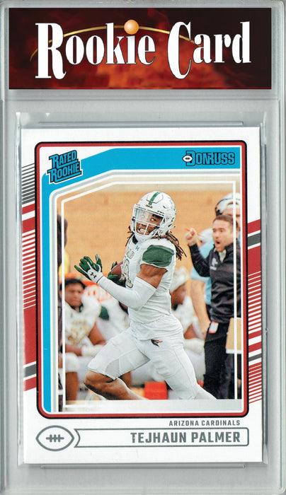 Certified Mint+ Tejhaun Palmer 2024 Donruss #384 Football Rookie Card Arizona Cardinals
