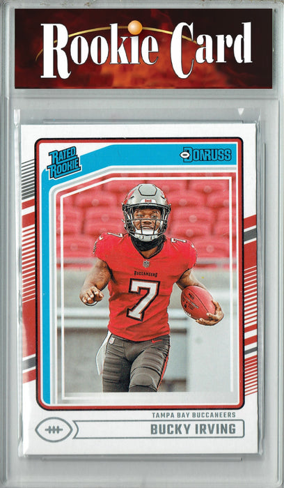 Certified Mint+ Bucky Irving 2024 Donruss #301 Football Rookie Card Tampa Bay Buccaneers