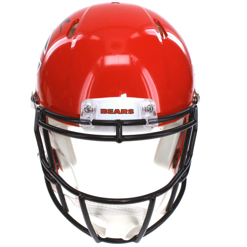 D.J. Moore Autographed Chicago Bears Full Size Orange Alternate Helmet BAS COA DJ