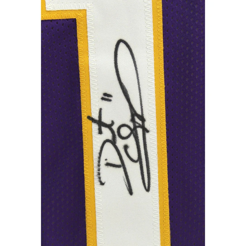 Dante Culpepper Autographed Minnesota Vikings Purple Jersey BAS COA Signed Memorabilia