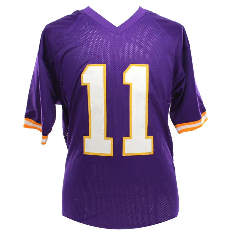 Dante Culpepper Autographed Minnesota Vikings Purple Jersey BAS COA Signed Memorabilia