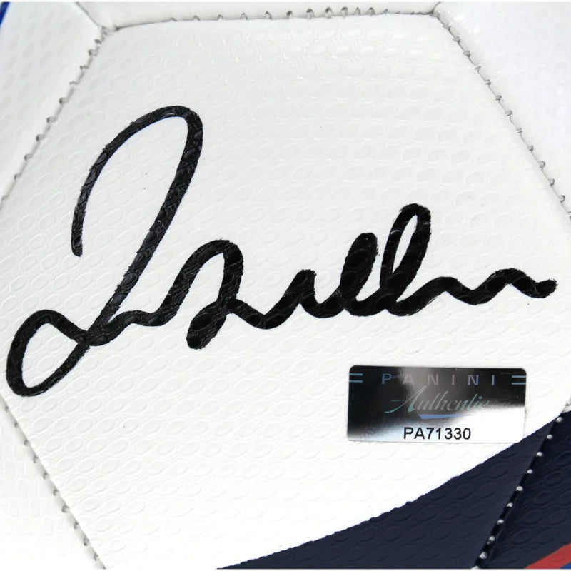 David Beckham Autographed England National Team Soccer Ball Panini COA Signed Futbol