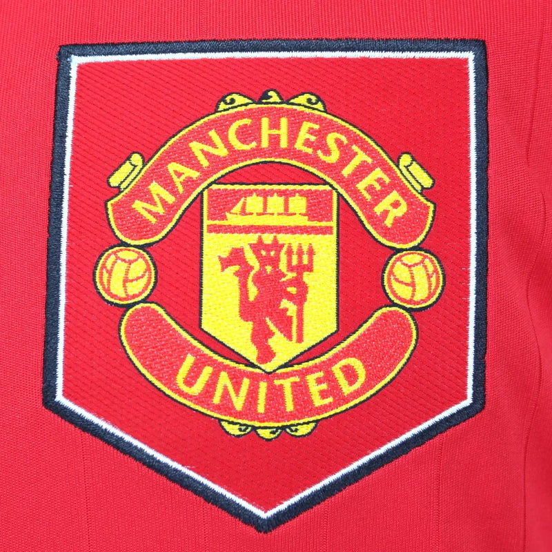 David Beckham Autographed Manchester United Red Adidas Jersey Panini COA Signed ManU