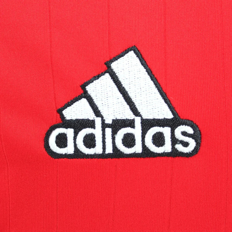David Beckham Autographed Manchester United Red Adidas Jersey Panini COA Signed ManU