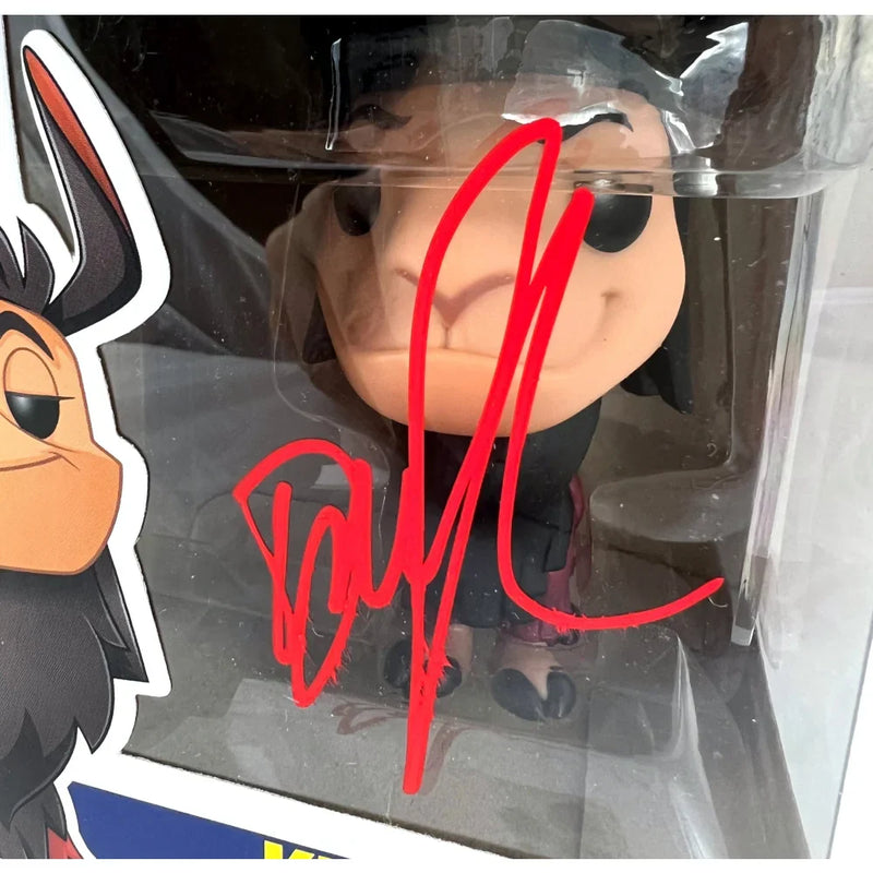 David Spade Signed Funko Pop #361 COA JSA Kuzco Emperor's New Groove Autographed