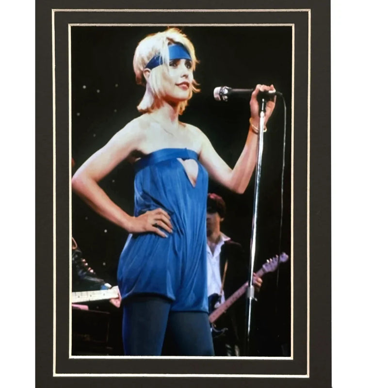 Debbie Harry Signed Cut Framed Photo Collage Beckett COA Blondie Autographed Singer