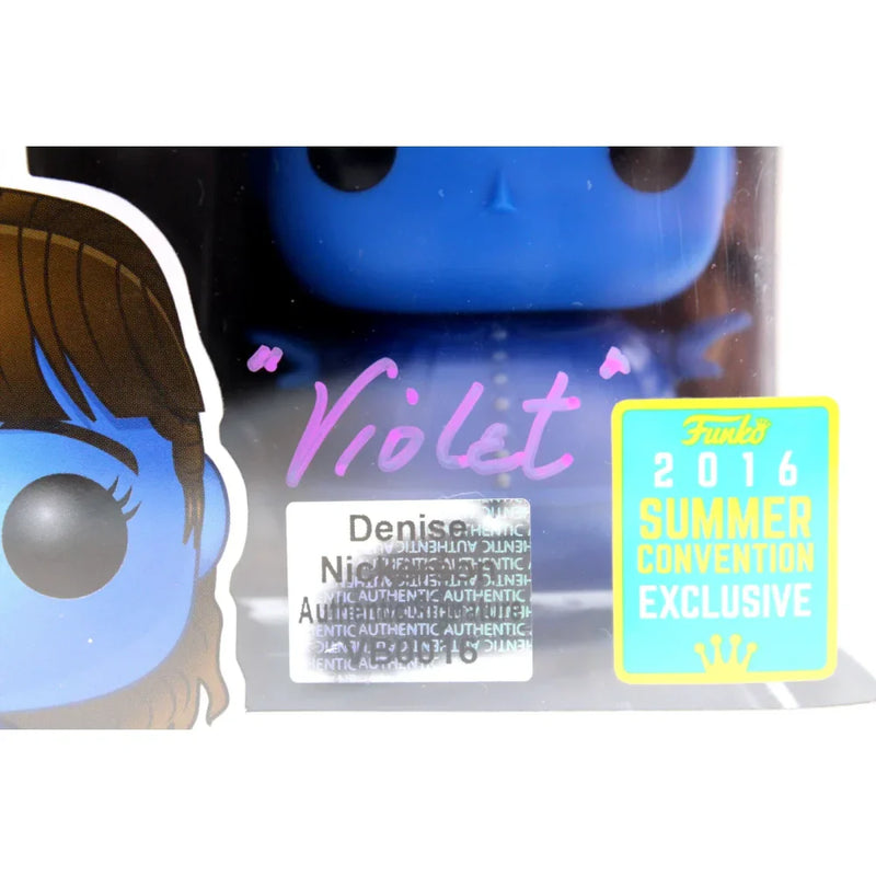 Denise Nickerson Signed Willy Wonka Violet Beauregarde Funko Pop #331 PSA/DNA Autographed