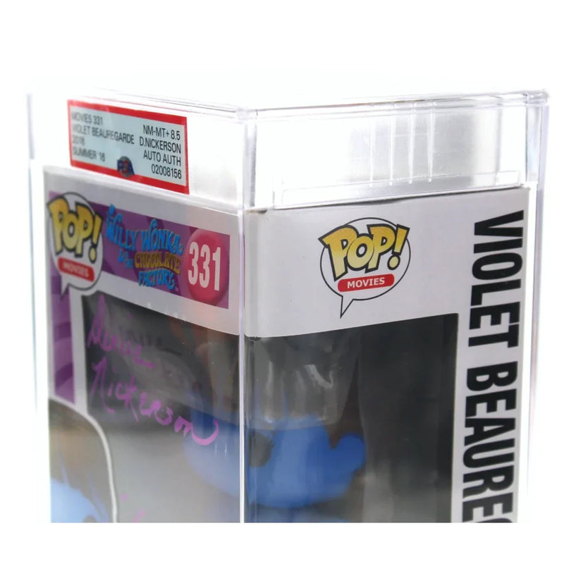 Denise Nickerson Signed Willy Wonka Violet Beauregarde Funko Pop #331 PSA/DNA Autographed