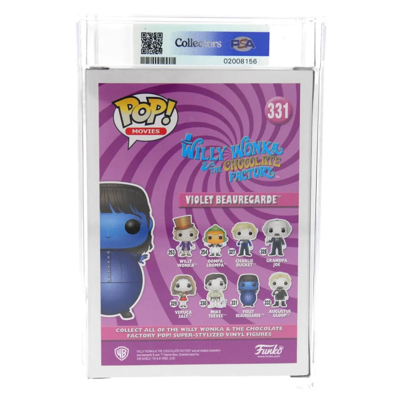 Denise Nickerson Signed Willy Wonka Violet Beauregarde Funko Pop #331 PSA/DNA Autographed