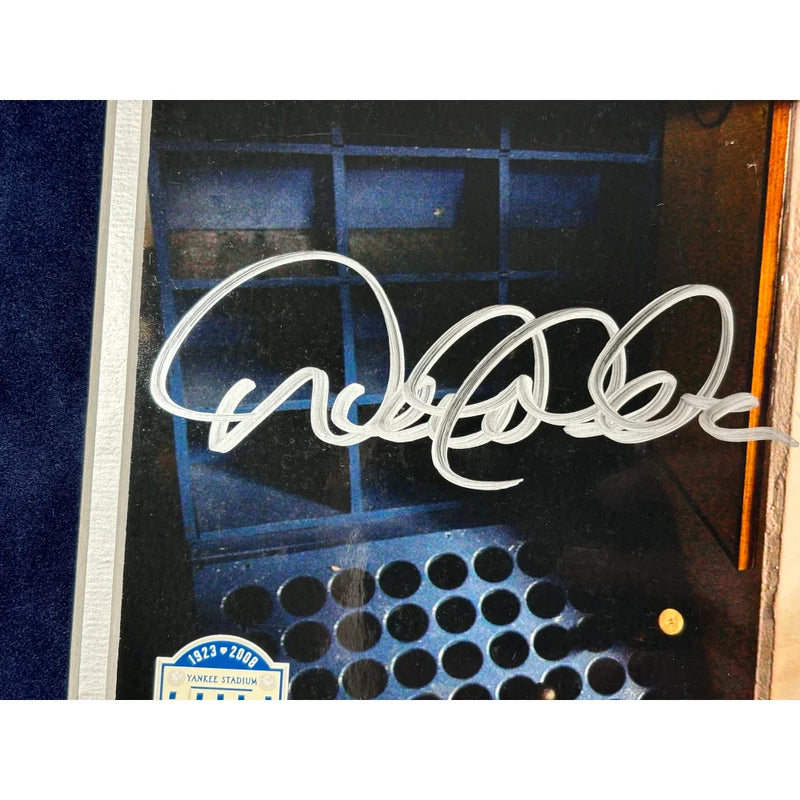 Derek Jeter Autographed New York Yankees 8x10 Photo Collage Framed MLB COA Signed Steiner NY