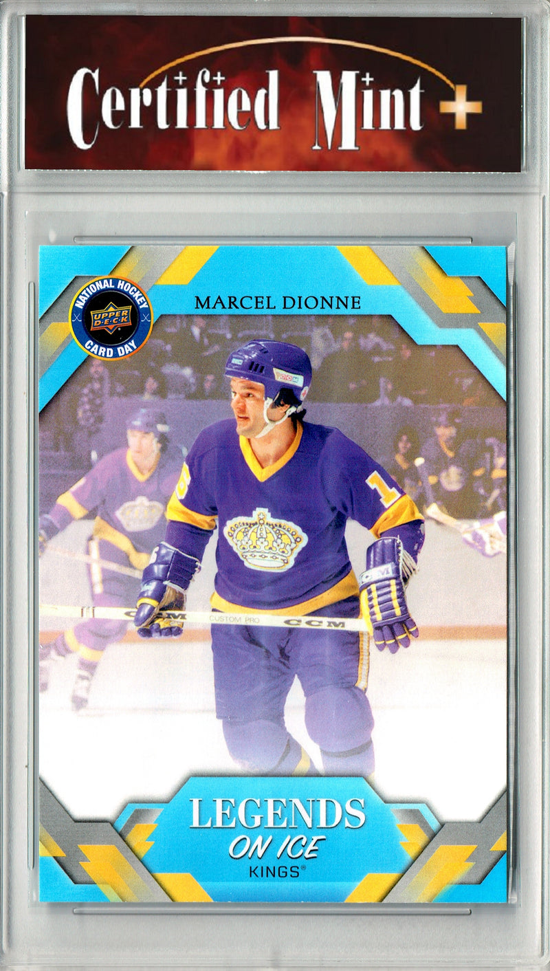 Marcel Dionne Trading Card 2026 Upper Deck #NHCD-24 National Hockey Card Day, Certified Mint+ Condition, Los Angeles Kings Hockey