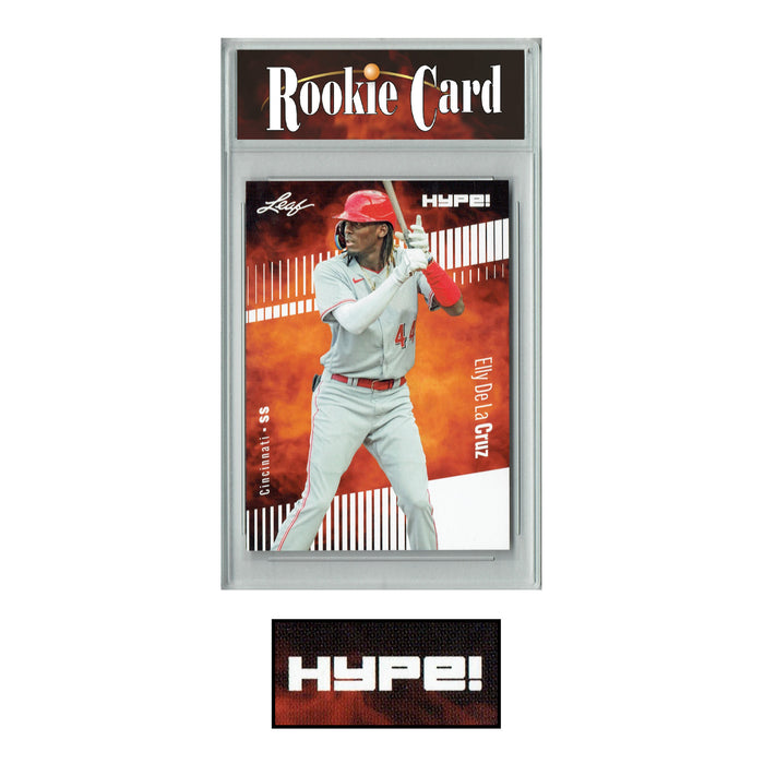 Certified Mint+ Elly De La Cruz 2023 Leaf HYPE! #115a Only 5000 Made! Rookie Card Cincinnati Reds