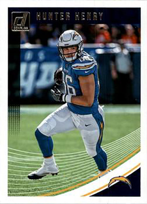 Hunter Henry 2018 Donruss Football 48 Card Lot Los Angeles #162