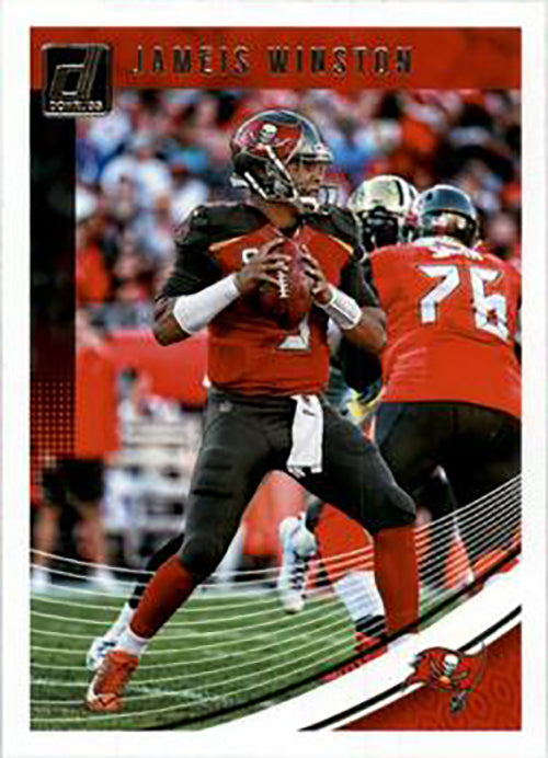 Jameis Winston 2018 Donruss Football 48 Card Lot Tampa Bay #266