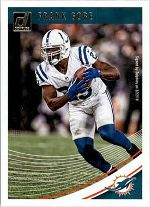 Frank Gore 2018 Donruss Football 48 Card Lot Miami #295