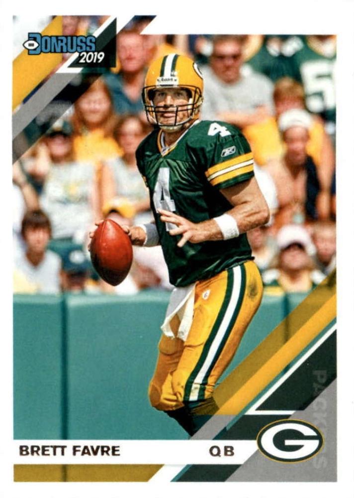 Brett Favre 2019 Donruss Football 48 Card Lot Green Bay #105