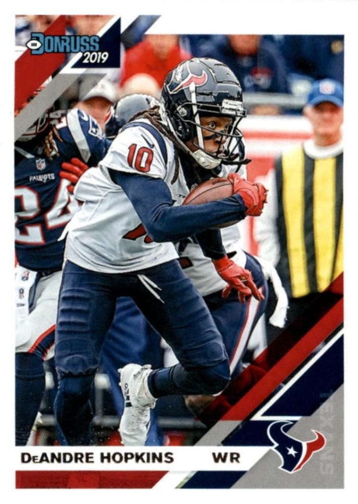 DeAndre Hopkins 2019 Donruss Football 48 Card Lot Houston #109