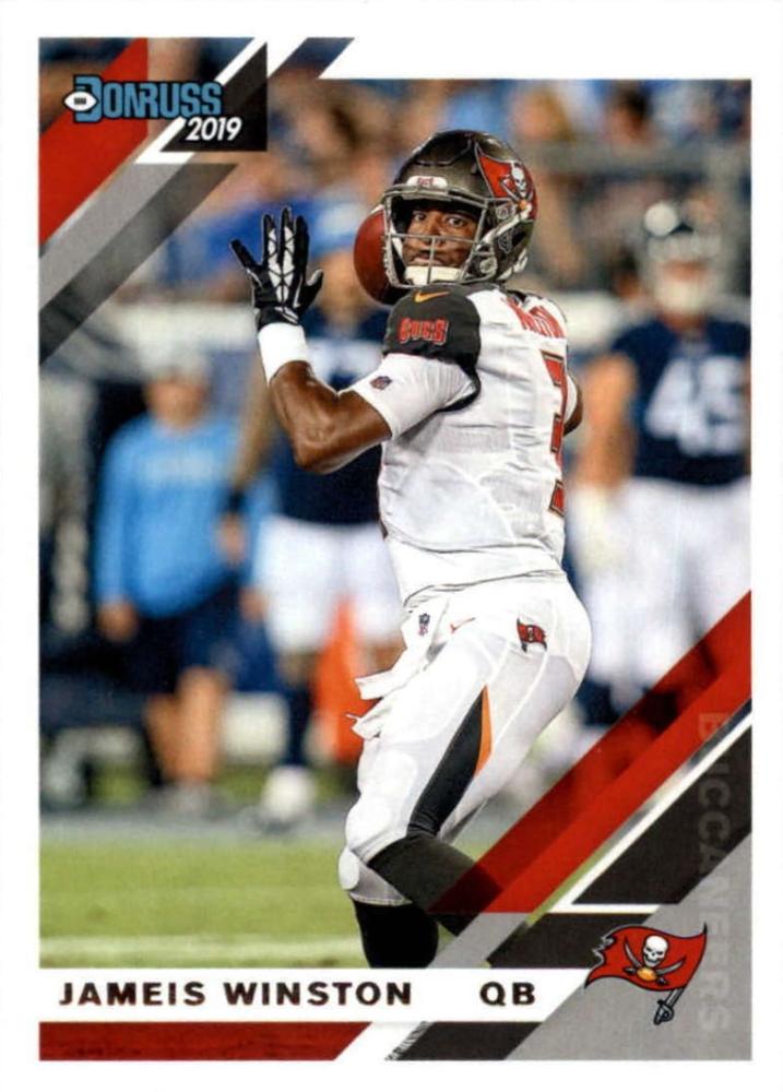 Jameis Winston 2019 Donruss Football 48 Card Lot Tampa Bay #235