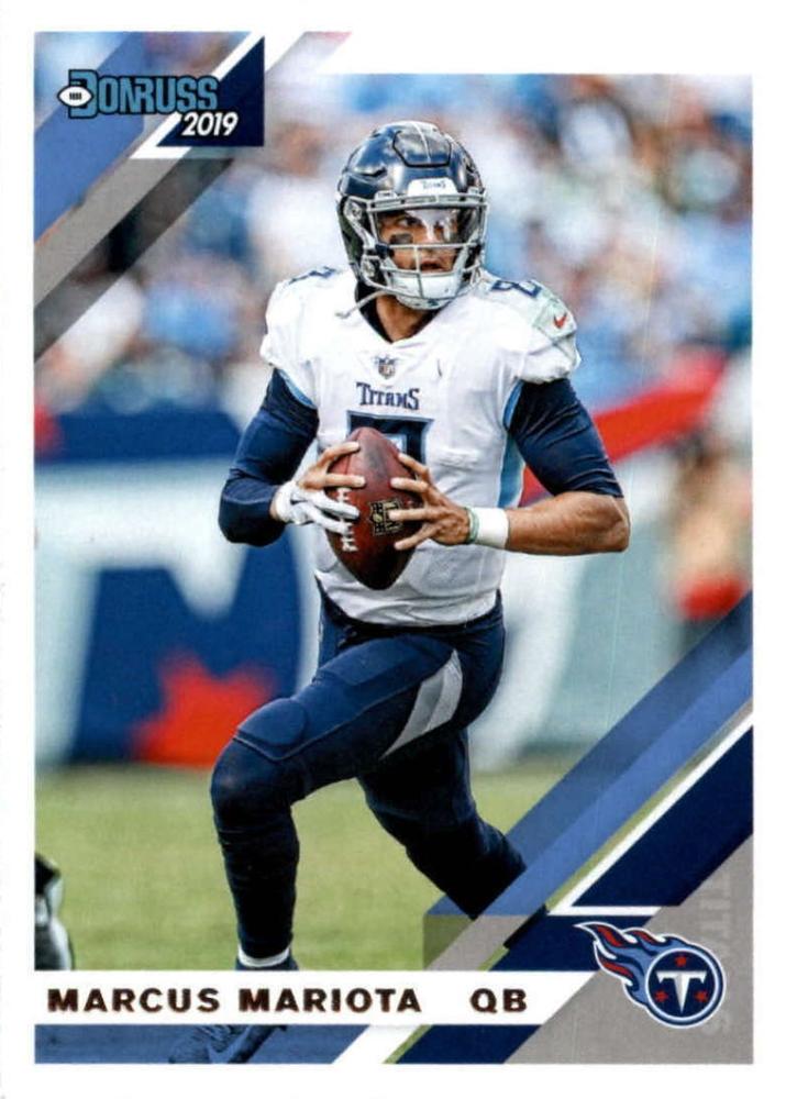Marcus Mariota 2019 Donruss Football 48 Card Lot Tennessee #243