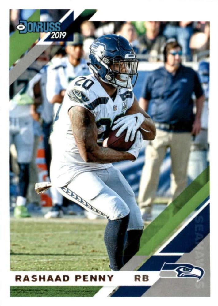 Rashaad Penny 2019 Donruss Football 48 Card Lot Seattle #247