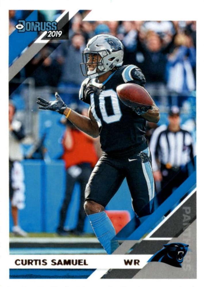 Curtis Samuel 2019 Donruss Football 48 Card Lot Carolina #47