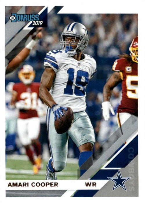 Amari Cooper 2019 Donruss Football 48 Card Lot Dallas Cowboys #77