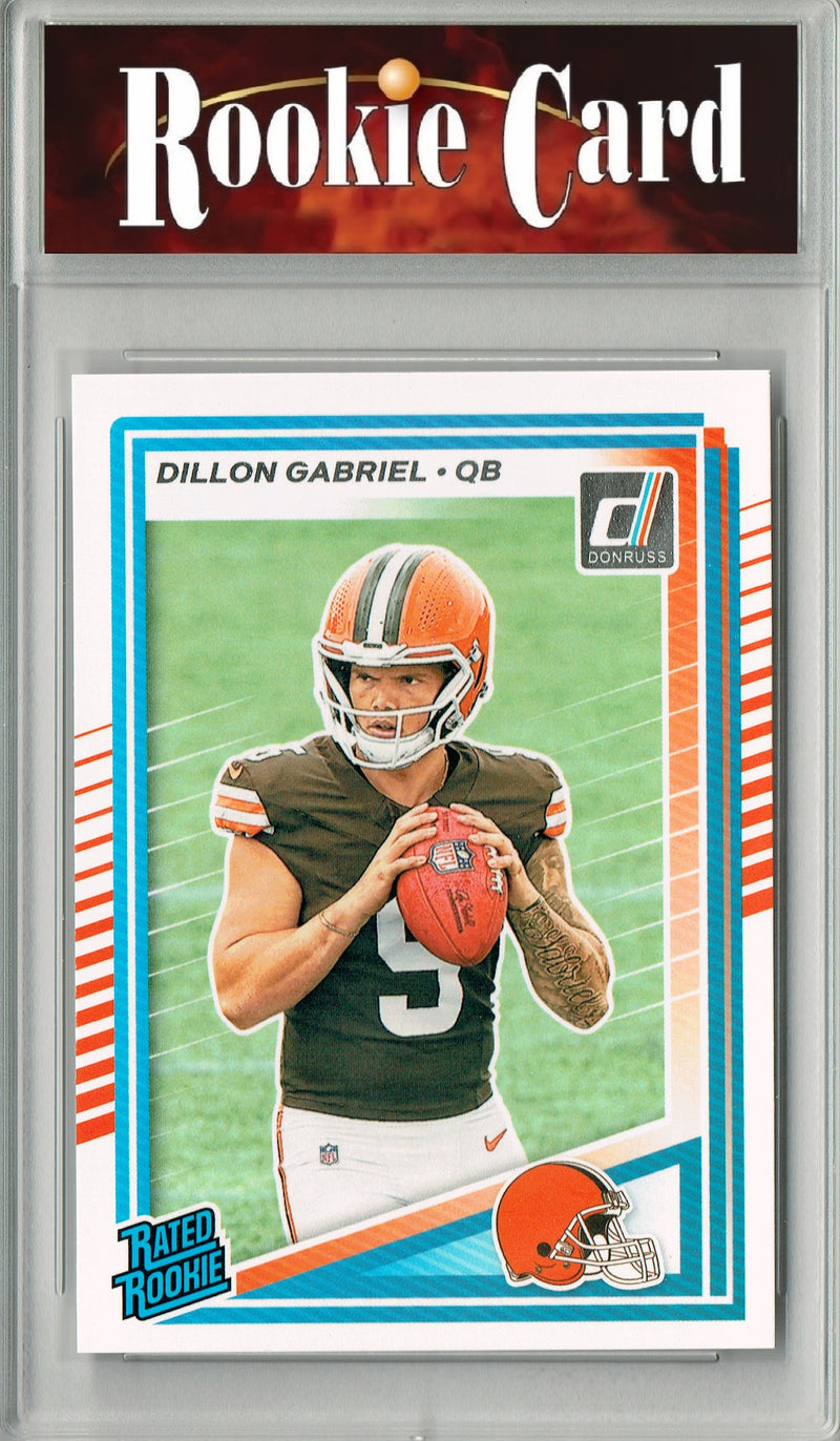 Certified Mint+ Dillon Gabriel 2025 Donruss Football #316 Rookie Card Cleveland Browns