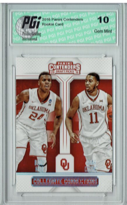 Buddy Hield 2016 Panini Contenders #10 Oklahoma Rookie Card PGI 10