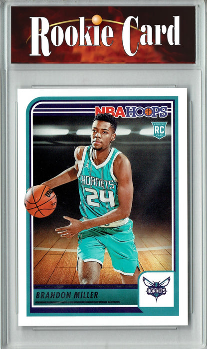 Certified Mint+ Brandon Miller 2023 NBA Hoops #272 NBA Charlotte Hornets Rookie Card Charlotte Hornets