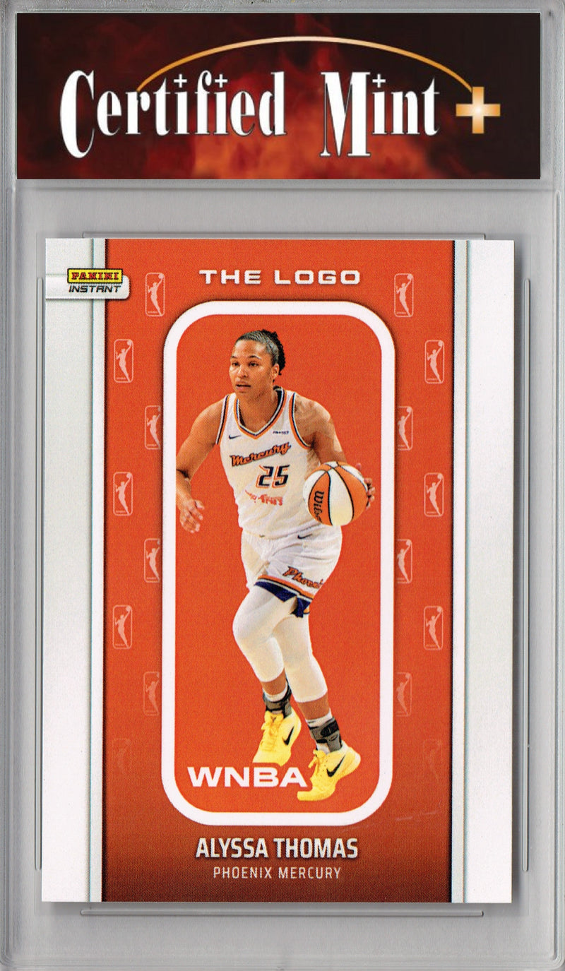 Certified Mint+ Alyssa Thomas 2025 WNBA The Logo #LOGO-15 Only 1,447 Made Rare Trading Card Phoenix Mercury