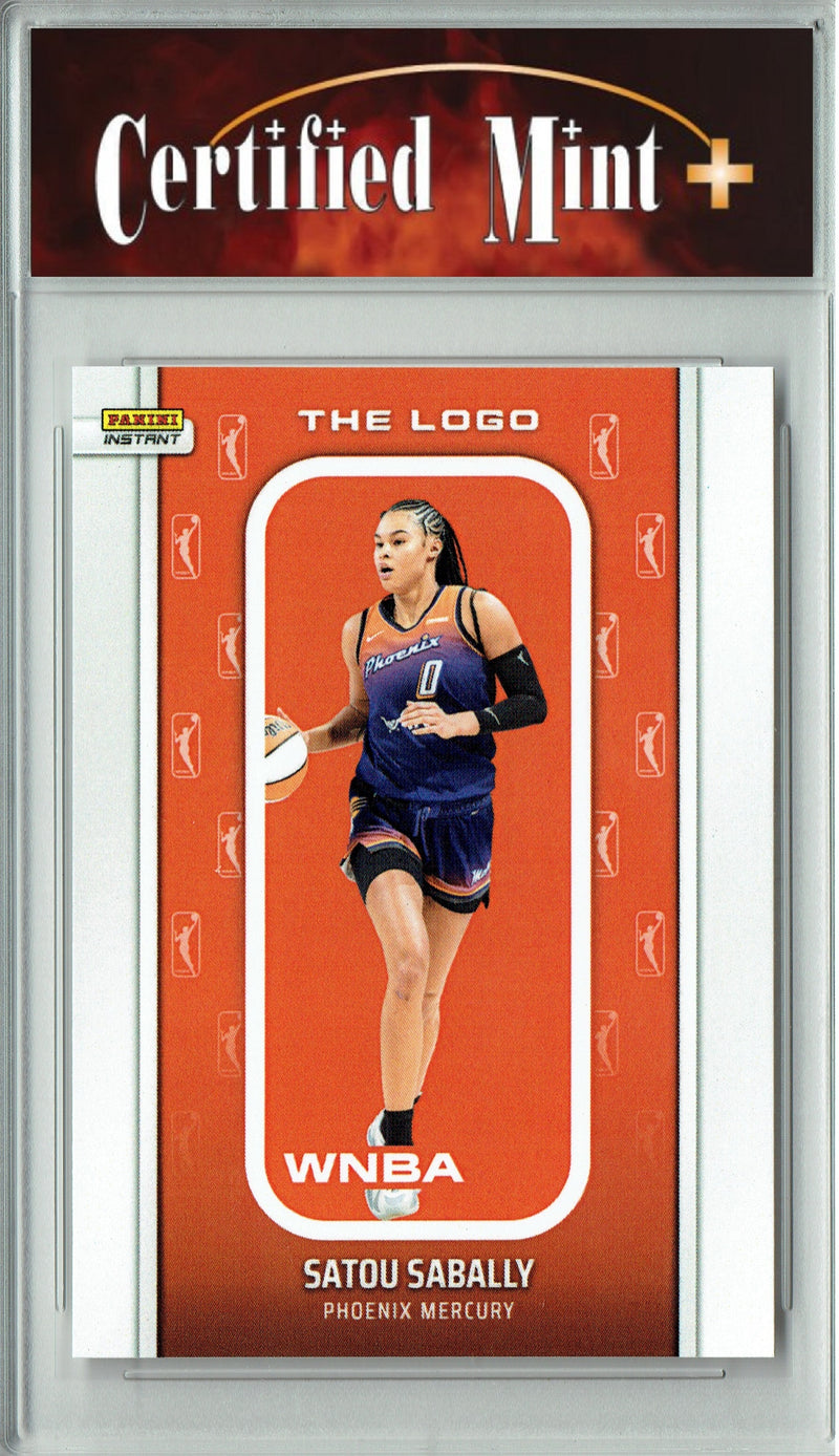 Certified Mint+ Satou Sabally 2025 WNBA The Logo #LOGO-11 Only 1,447 Made Rare Trading Card Phoenix Mercury