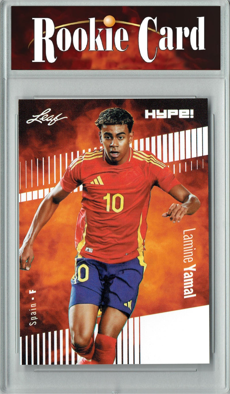 Certified Mint+ Lamine Yamal 2024 Leaf HYPE! #164A Only 5000 Made Rookie Card Espana