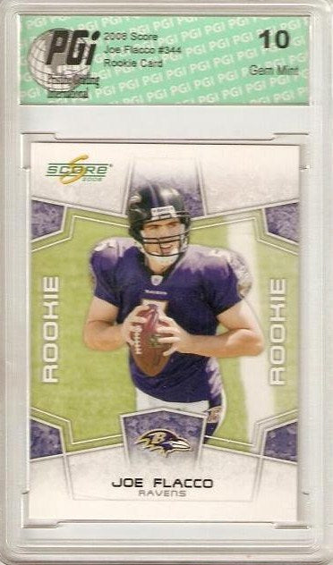 Joe Flacco Ravens 2008 Score Rookie Card PGI 10