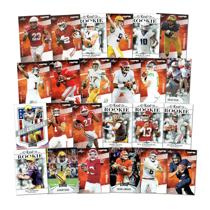 NFL Football Superstar Superpack - Joe Burrow, CJ Stroud, Josh Allen, Jordan Love and more - 24 cards plus a bonus card - Certified Mint+ Trading Cards