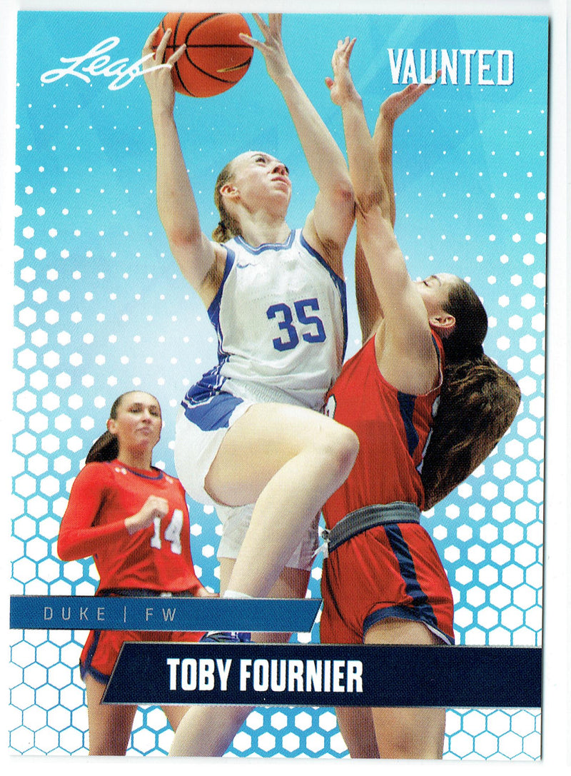 Mint Toby Fournier 2024 Leaf Vaunted #18V Debut Collection Rookie Card Canada