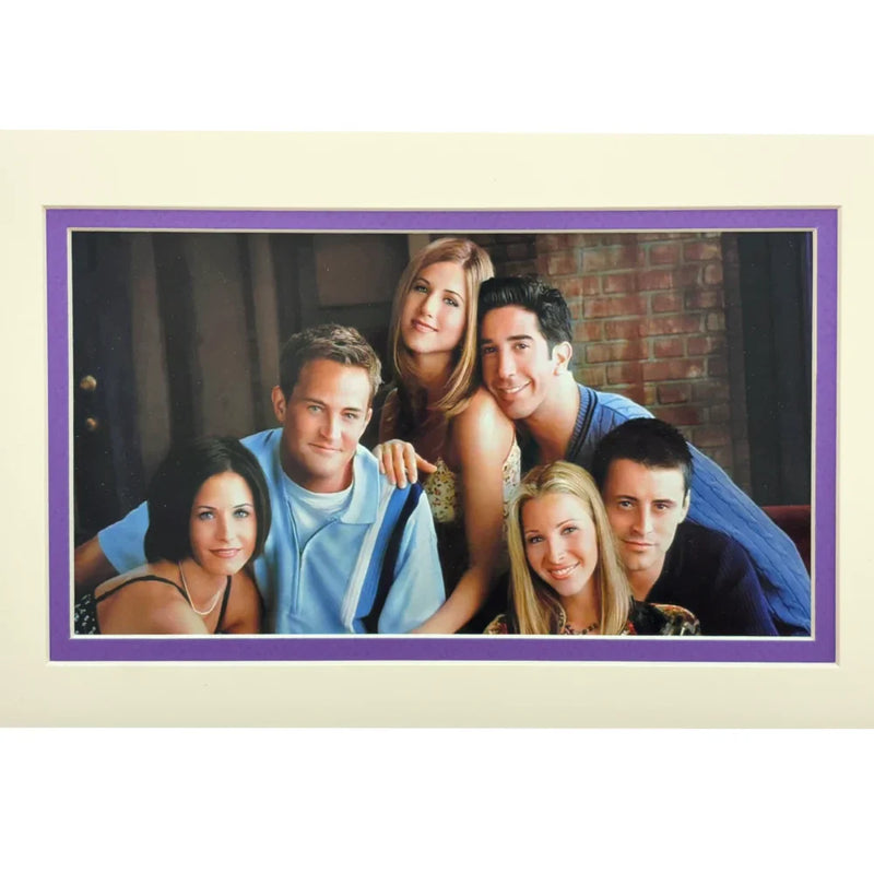 Friends Cast Autographed Framed Collage Signed BAS JSA 8x10 Photo Cut Perry Cox