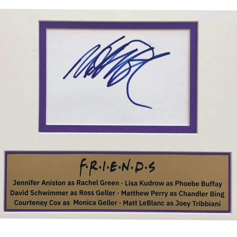 Friends Cast Autographed Framed Collage Signed BAS JSA 8x10 Photo Cut Perry Cox