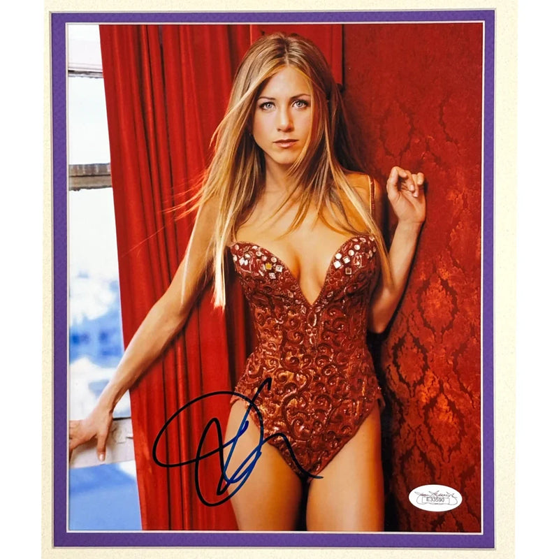 Friends Cast Autographed Framed Collage Signed BAS JSA 8x10 Photo Perry Cox Aniston