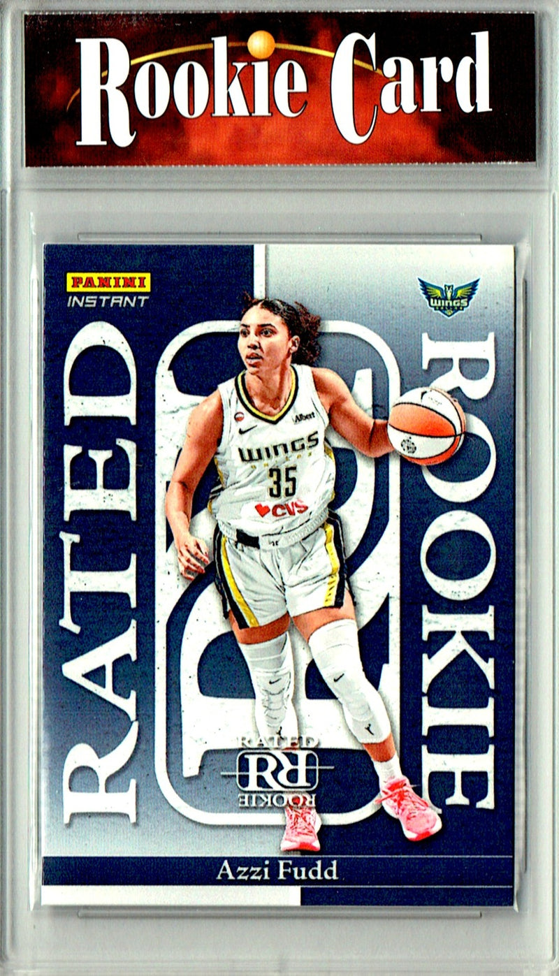 Azzi Fudd Rookie Card 2026 Panini Instant #RRR-2 Rated Rookie, Certified Mint+ Condition, Dallas Wings Basketball