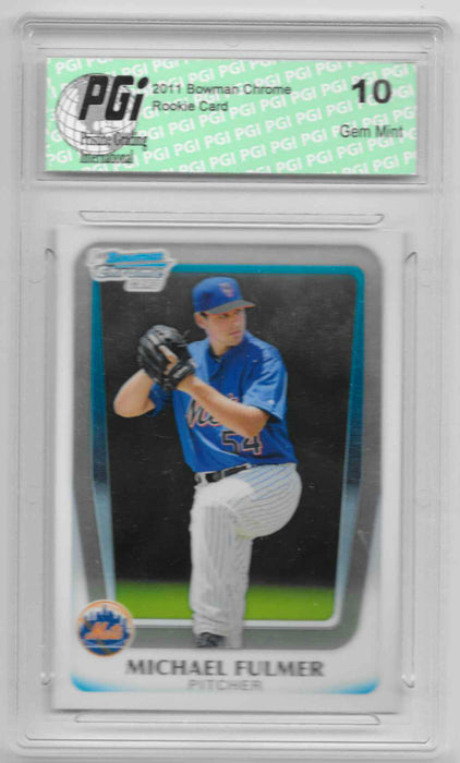 Michael Fulmer 2011 Bowman Chrome #BDPP30 Rookie Card PGI 10