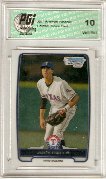 Joey Gallo 2012 Bowman #BDPP32 Rookie Card PGI 10