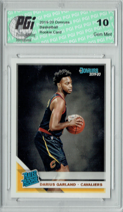 Darius Garland 2019 Donruss Basketball #250 Gem Mint Rookie Card PGI 10