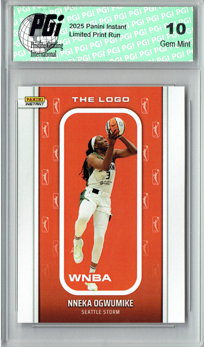 Nneka Ogwumike 2025 WNBA The Logo #LOGO-9 Only 1,447 Made Rare Trading Card PGI 10